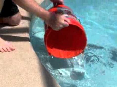 So, how to find leaks in pool liners now, the only logical way to detect a leakage in pool liner is to typically swim into the pool and check inch by inch manually till you find the answer. Leak Detection in an Inground Vinyl Pool - Finding Pool ...