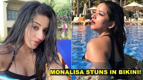 Bhojpuri Sensation Monalisa Stuns In Monokini Shares Pics Youtube