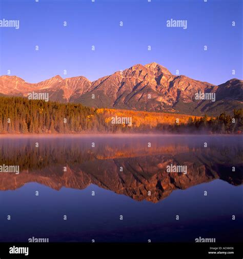 Jasper National Park Patricia Lake Pyramid Mountain Canadian Rockies