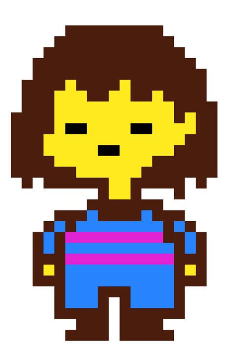 Undertale Frisk Sprite Undertale Pixel Art Pixel Art Pixel Characters