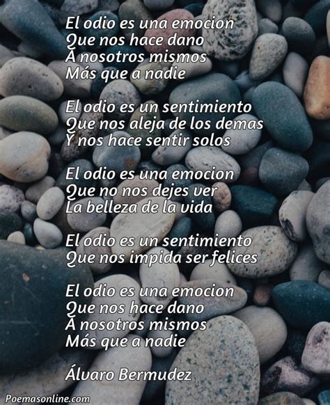 5 Poemas Sobre Odio Poemas Online