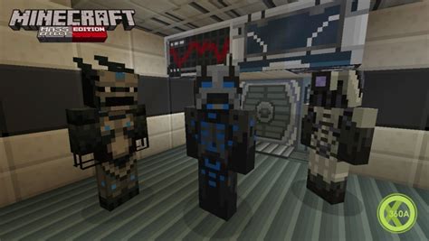 Minecraft Xbox 360 Edition Mass Effect Mash Up Trailered Coming This