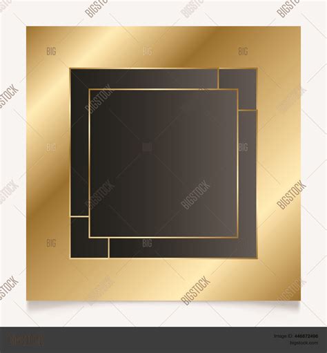 Elegant Golden Black Vector Photo Free Trial Bigstock