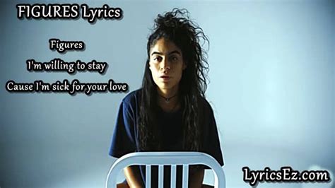 Get your best and latest lyrics at music lyrics. FIGURES Lyrics - Jessie Reyez - LyricsEz