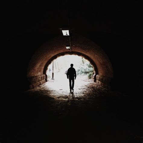 Tunnel Man Guy Free Photo On Pixabay