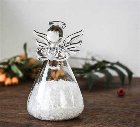 Glass Angel Vase By Bonnie And Bell