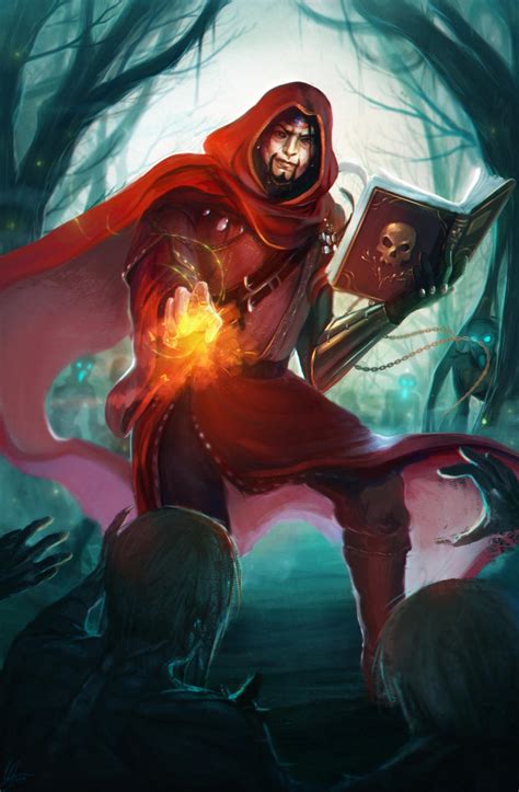 Red Wizard Of Thay By Elistraie On Deviantart