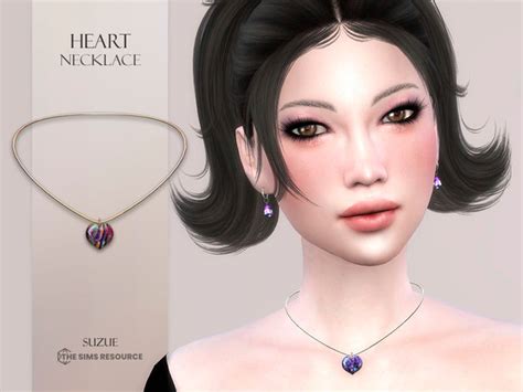 The Sims Resource Heart Necklace