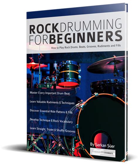 Rock Drumming for Beginners - Fundamental Changes Music Book Publishing