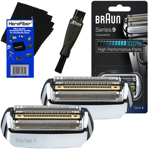 Braun 92s Series 9 Foil And Cutter Replacement Head 2 Pack For 9080 9090 9093 9095 9240