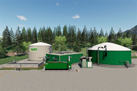 Fs19 Mods The Modular Bga Biogas Pack Placeable Yesmods