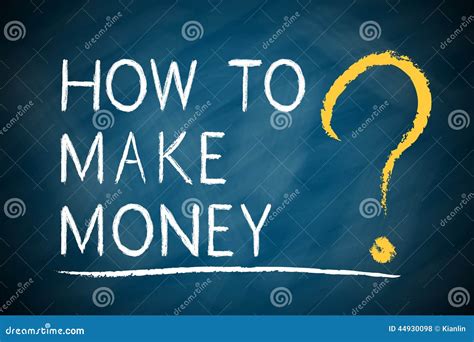 Make Money Earn Income Profit Revenue Currency Ball Royalty Free Stock