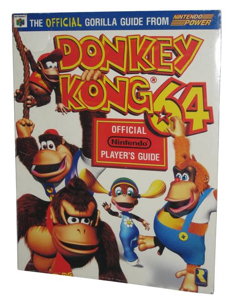 Nintendo Donkey Kong 64 Official Players Strategy Guide Book