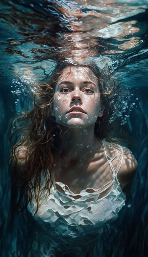 woman under the ocean free mobile wallpapers underwater portrait digital portrait art sky