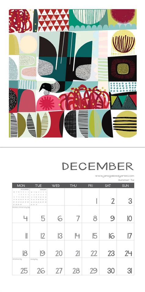 Buy Jane Galloway Palm Prints 2023 Wall Calendar At Mighty Ape Australia
