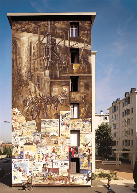musée urbain tony garnier parcours de 24 fresques murales lyon citécréation