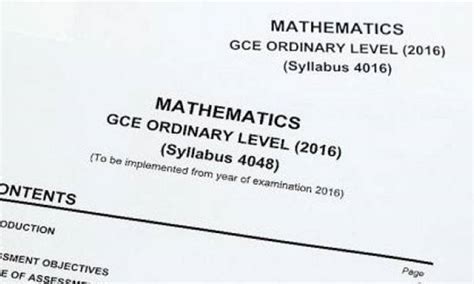It provides them with a gateway to higher education or professional studies in your home country or abroad. More than 70 students took wrong O-level maths paper after ...
