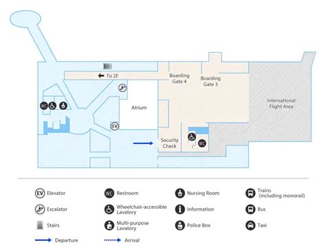 Floor Plan Stansted Airport Terminal Map