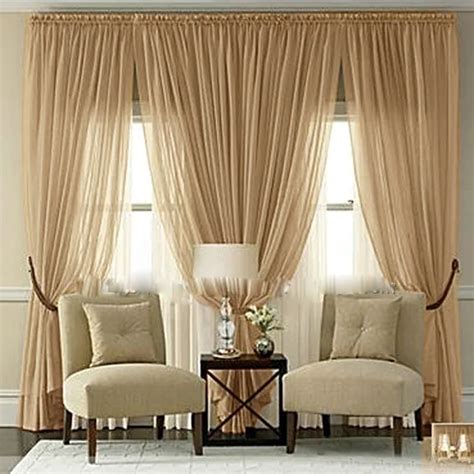 Curtains For Double Windows How To Hang Double Curtains Without A
