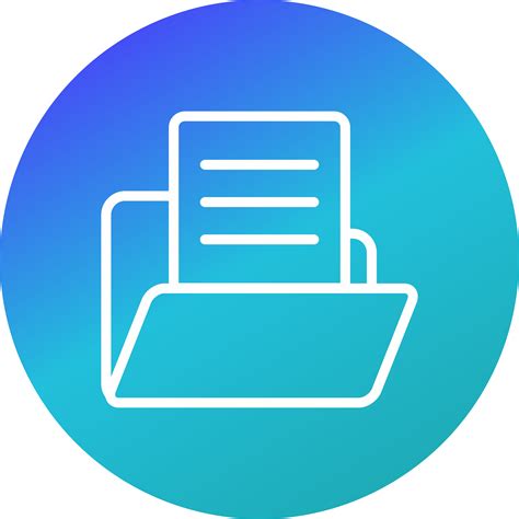 Document Documents File Folder Icon Royalty Free Vect