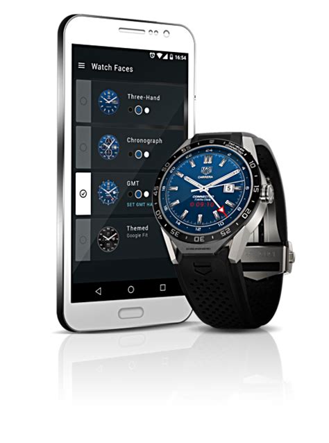 Tag Heuer Launches Connected Worlds First Android Wear Powered Luxury