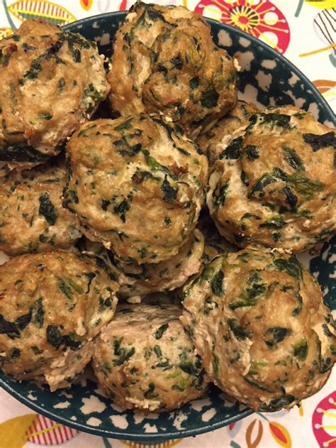 Turkey Spinach Baked Meatballs Recipe Keto Melanie Cooks