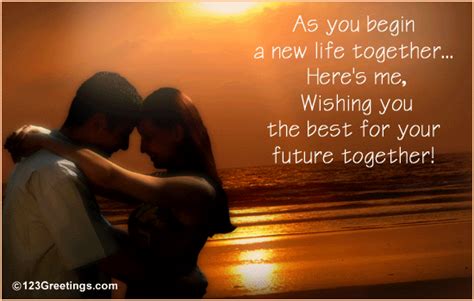 All The Best For Your Future Together Free Wishes Ecards 123 Greetings