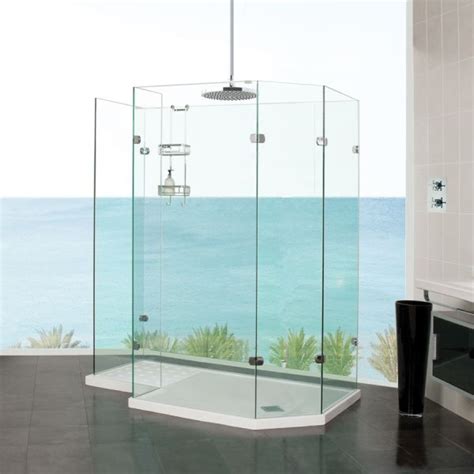 our sculptures freestanding angled walk in shower enclosure s featured in the following