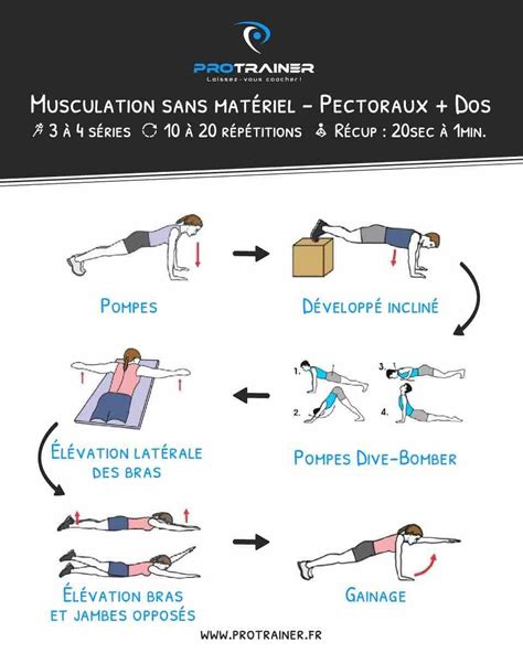 Séance De Musculation Des Pectoraux Et Du Dos Programme Musculation