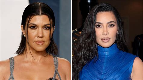 kourtney kardashian says kim is intolerable to talk to as feud continues iheart