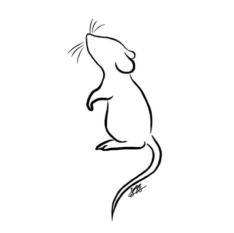 Mouse Line Drawing At Explore Collection Of Mouse