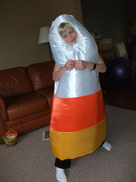 just for fun had to make julia s candy corn costume easy diy projects sewing projects candy