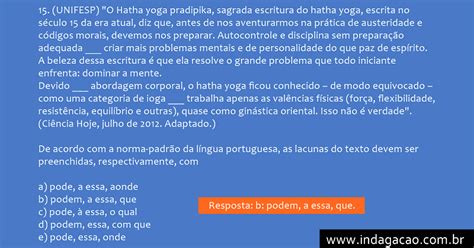 No Texto As Lacunas Podem Ser Corretamente Preenchidas Respectivamente Por