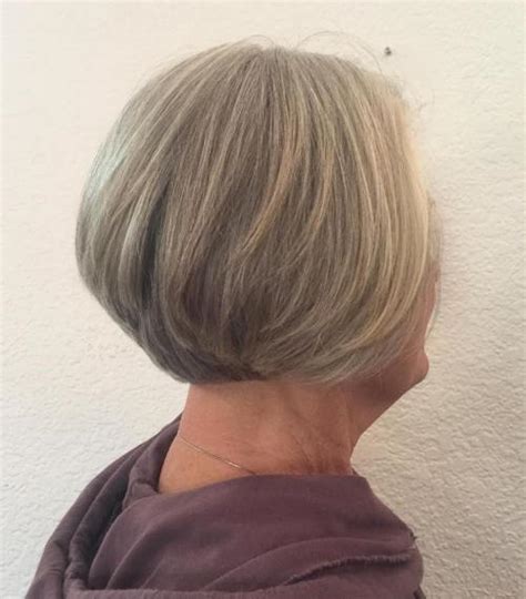 If you want a feathered thick, healthy hair is perfect for creating a stacked bob. The Best Hairstyles and Haircuts for Women Over 70