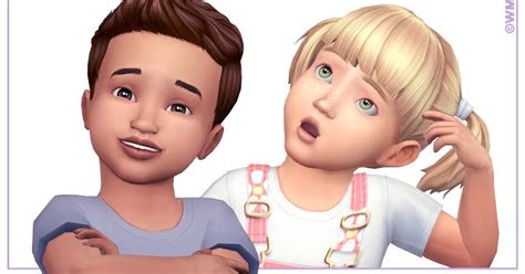 My Sims 4 Blog Toddler Brows By Wms