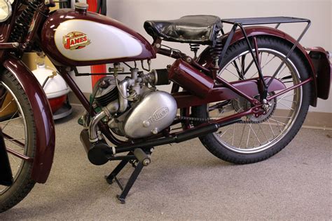 1940 James Single Vintage Motorcycle