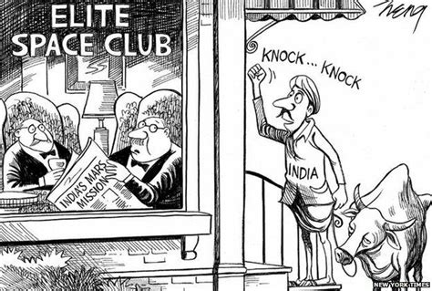 India Mars Mission New York Times Apologises For Cartoon Bbc News