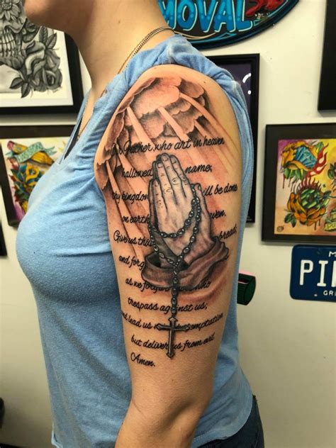 26 The Lords Prayer Tattoos Hendrikmaryani