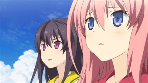 Anime Anime Girls Anime Screenshot Ao No Kanata No Four Rhythm Kurashina Asuka Tobisawa Misaki