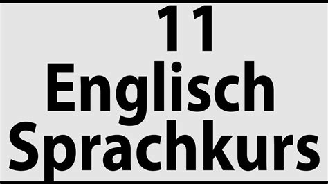 Englisch sprachkurse für anfänger | English to German | Deutsch nach ...