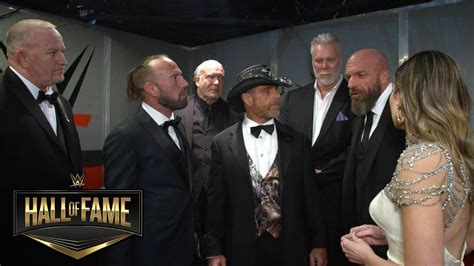Dxs Impromptu Speech For Wwe Hall Of Fame Ceremony Wwe Exclusive