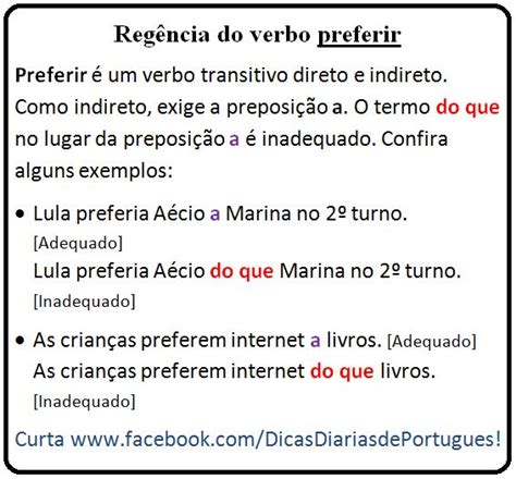 Dicas De Língua Portuguesa Verbo Transitivo Direto E Indireto