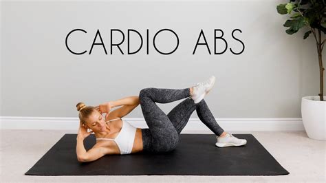 Min CARDIO ABS Workout At Home Equipment Free Fat Burn