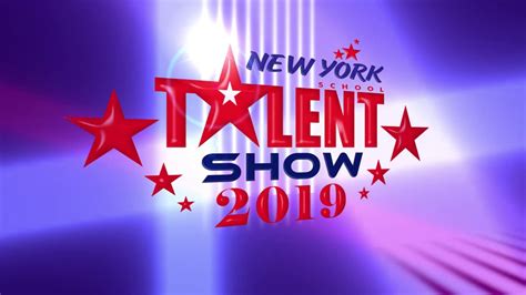 New York School Talent Show 2019 High School Musical Edition What