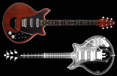 Brian may's entire career has been almost exclusively spent with the guitar that he and his father built in 1964. The Red Special: Brian May's Handmade Guitar | Hackaday