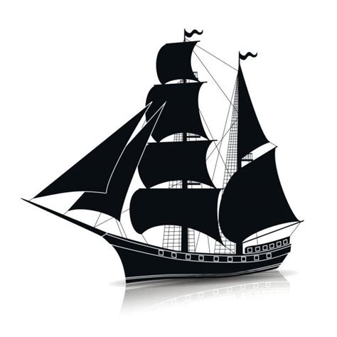 Royalty Free Sailboat Silhouette Clip Art Vector Images