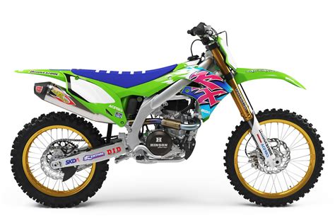 kawasaki kxf graphics kit by sk designs australia