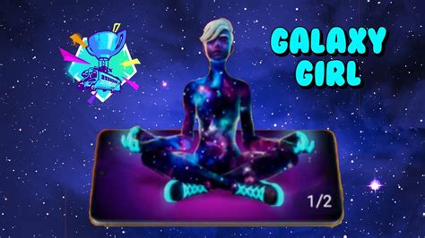 New Galaxy Girl Skin Revealed In Fortnite Galaxy Cup Female Galaxy Skin Youtube