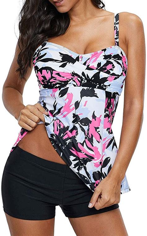 Best Flattering And Cute Modest Swimsuits For Women Modest Swimwear Tankini Swimsuits For