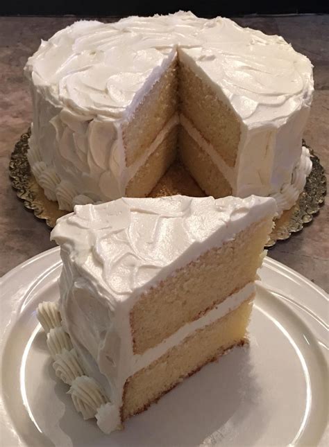 White cake mix, egg whites, vegetable oil, vanilla extract, almond extract and 5 more. Pro/Chef French Vanilla Cake! w/a Swiss Buttecream Cheesecake Icing. #recipes #food #cooking # ...